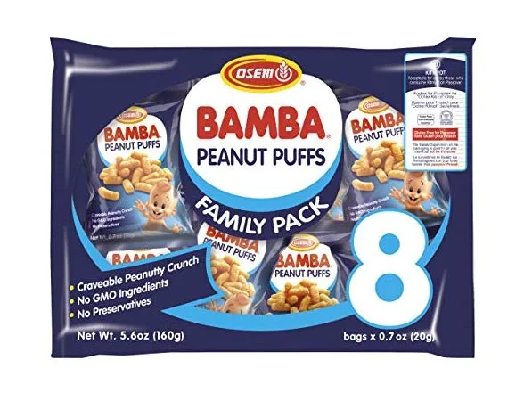 Bamba Peanut Butter Snacks by Bamba - Tier C kids snack