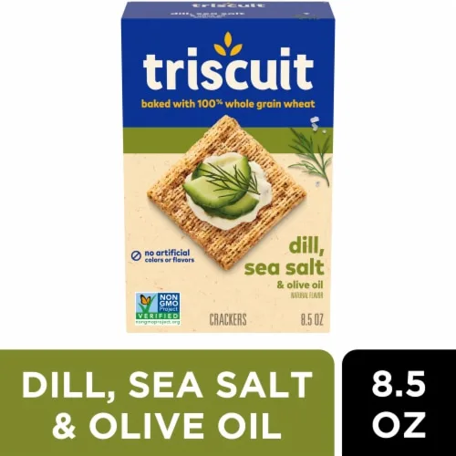 dill, sea salt & olive oil by Triscuit - Tier A kids snack