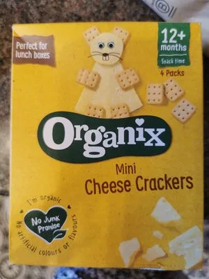 Mini Cheese Crackers by Organix - Tier B kids snack