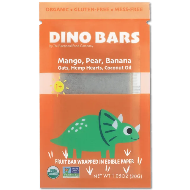 Mango Organic Fruit Bar by Dino Bars - Tier C kids snack
