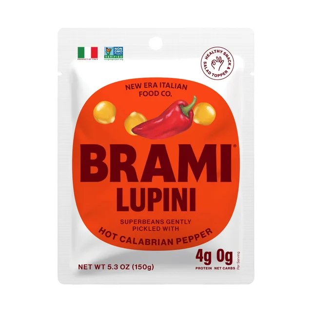 Brami Hot Pepper Lupini Beans by Brami - Tier A kids snack