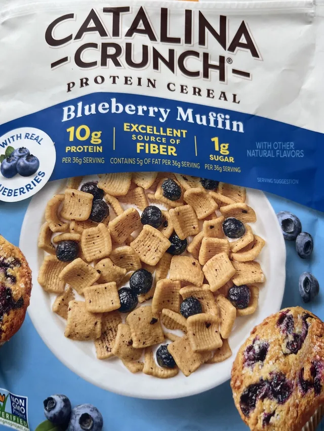 Blueberry Muffin by Catalina Crunch - Tier B kids snack