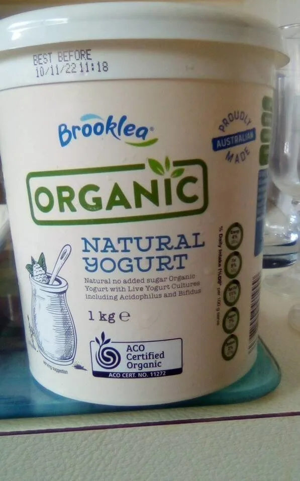 Natural Yogurt by Brooklea - Tier B kids snack
