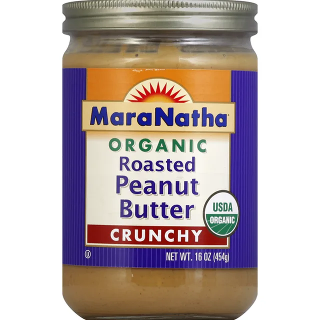 Organic Roasted Peanut Butter Crunchy by MaraNatha - Tier B kids snack