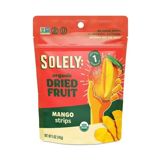Organic Mango Strips by Solely - Tier B kids snack