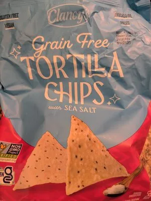 Grain Free Tortilla Chips with Sea Salt by Clancy's - Tier A kids snack