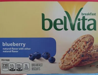 Belvita blueberry breakfast bars by belVita - Tier E kids snack