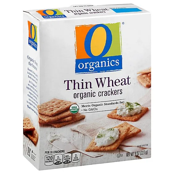 Thin Wheat Organic Crackers by O Organics - Tier B kids snack
