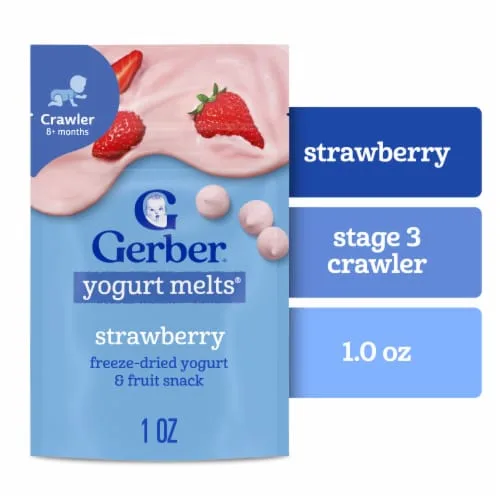 Yogurt Melts by Gerber - Tier C kids snack