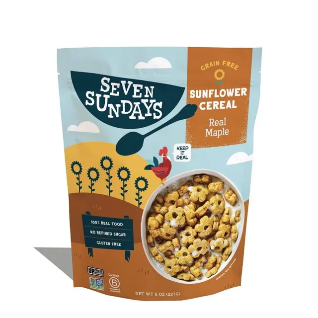 Seven Sundays Real Maple Sunflower Gluten Free Breakfast Cereal by Seven Sundays - Tier D kids snack
