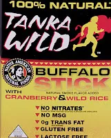 Wild Rice Bar Buffalo & Wild Rice by Tanka - Tier D kids snack