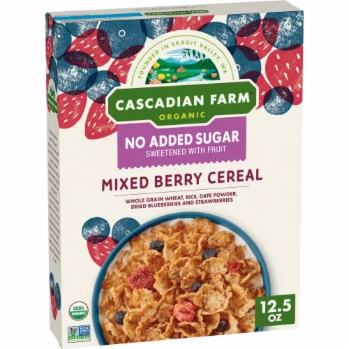 Mixed Berry Cereal by Cascadian Farm - Tier B kids snack