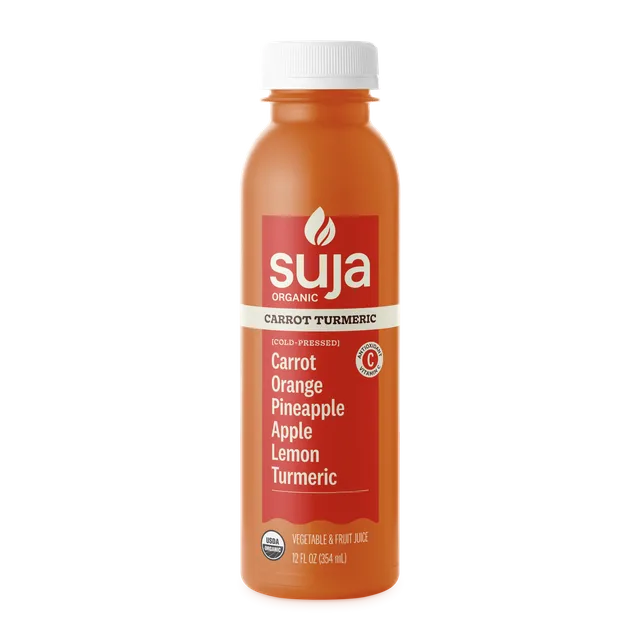 Suja Organic Carrot Turmeric (Cold-Pressed Fruit & Vegetable Juice) by Suja Organic - Tier B kids snack