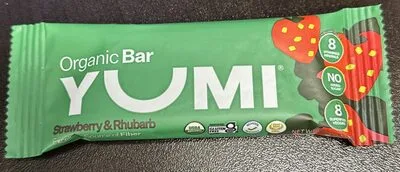 Organic Bar Strawberry & Rhubarb by Yumi - Tier B kids snack