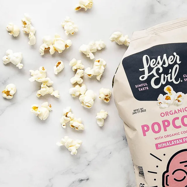 Himalayan Pink Salt Popcorn by Natierra - Tier A kids snack