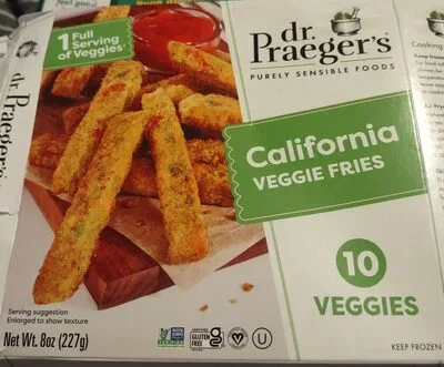 California Veggie Fries by Dr. Praeger's - Tier B kids snack