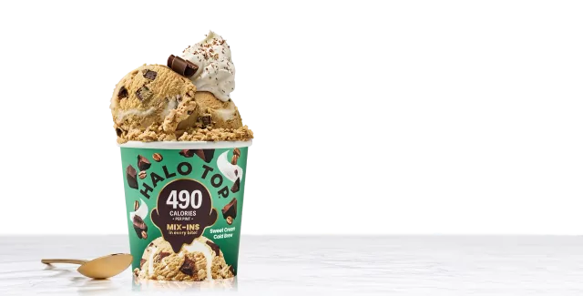 Sweet Cream Cold Brew by Halo Top - Tier E kids snack