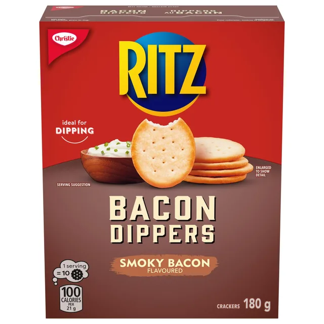 Ritz crackers smoky bacon by Ritz - Tier D kids snack