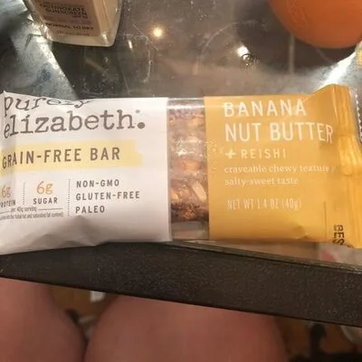Banana Nut Butter Grain-Free Bar by Purely Elizabeth - Tier A kids snack