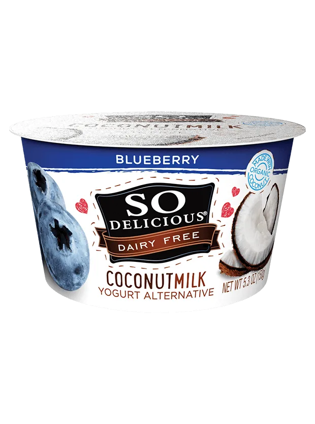 Blueberry Coconutmilk Yogurt by So Delicious - Tier E kids snack