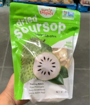 Dried soursop by Sun Tropics - Tier E kids snack