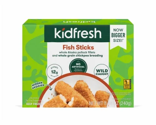 Kidfresh Fish Sticks by Kidfresh - Tier A kids snack