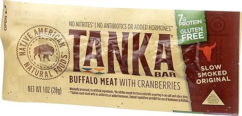 Pemmican Bar Buffalo & Sea Salt by Tanka - Tier C kids snack