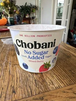 Mixed Berry No Sugar Added Greek Yogurt by Chobani - Tier B kids snack