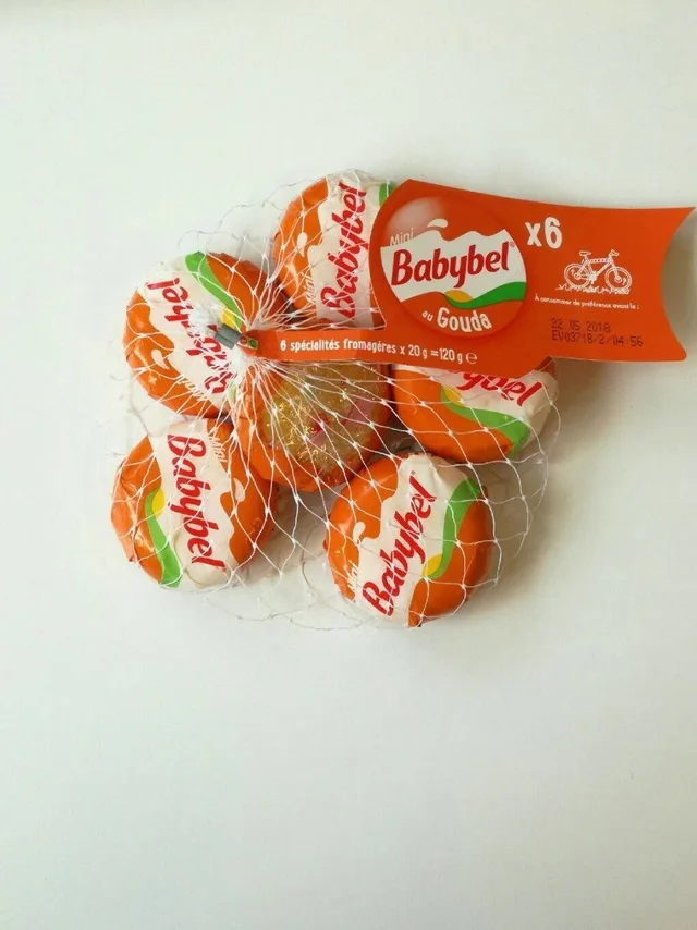 Mini Babybel Gouda by Babybel - Tier A kids snack