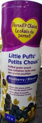 Little Puffs Grain Snacks Blueberry by Parent's Choice - Tier C kids snack