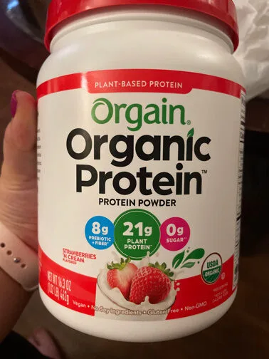 Organic Protein Strawberries n Cream by Orgain - Tier A kids snack