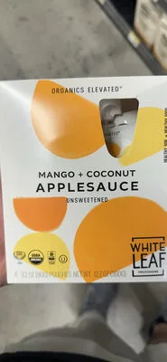 Mango Applesauce Pouch | Organic Applesauce | White Leaf Provisions by White Leaf Provisions - Tier B kids snack
