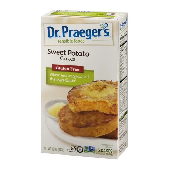Dr. Praeger's Sensible Foods, Sweet Potato Pancakes by Dr. Praeger's - Tier E kids snack