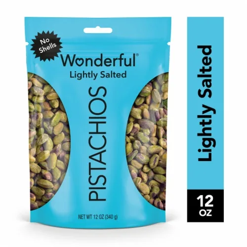 Pistachios Lighly Salted by Wonderful Pistachios - Tier B kids snack