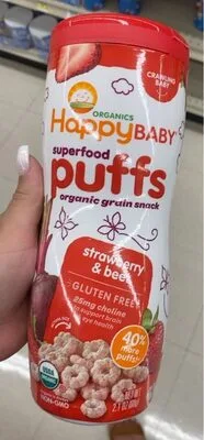 superfood puffs by Happy Baby - Tier A kids snack