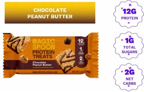 Chocolate Peanut Butter by Magic Spoon - Tier B kids snack