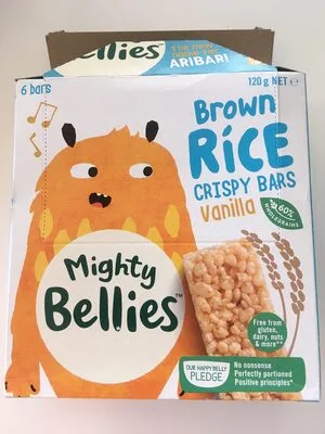 Brown rice crispy bars vanilla by Mighty Bellies - Tier D kids snack