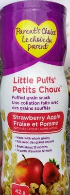 Little Puffs Grain Snacks Strawberry Apple by Parent's Choice - Tier C kids snack