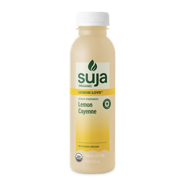 Suja Organic Lemon Love® (Cold-Pressed Probiotic Juice Drink) by Suja Organic - Tier B kids snack