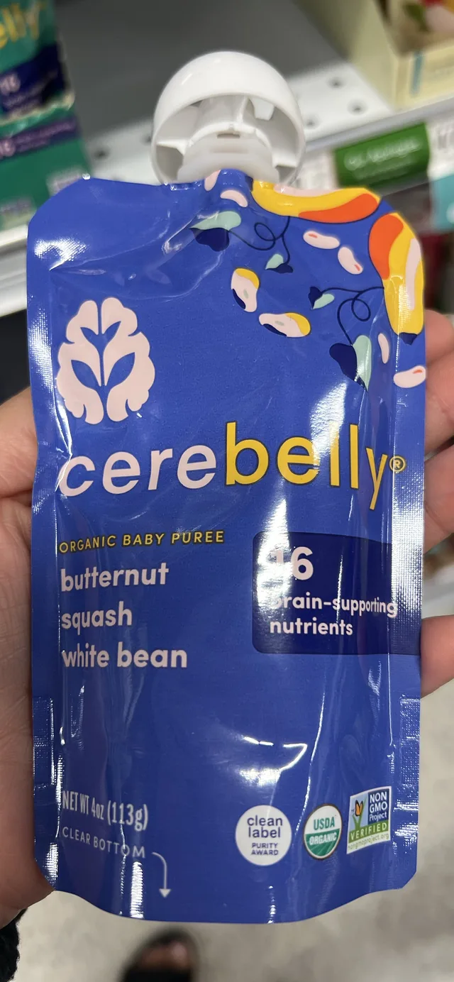 Butternut Squash White Bean by Cerebelly - Tier A kids snack