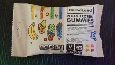 Vegan Protein Gummies: Fantastic Fruits by Herbaland - Tier C kids snack