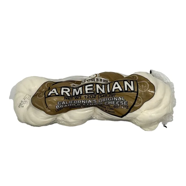 Armenian Style Braided String Cheese by King Cheese - Tier D kids snack
