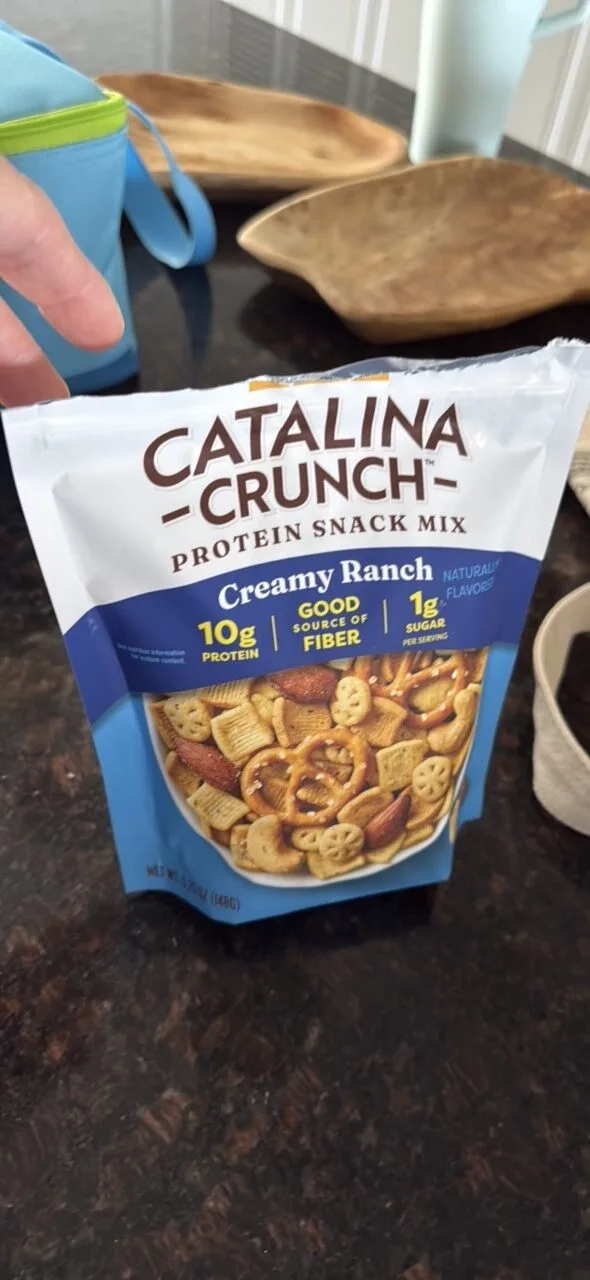 Protein Snack Mix Creamy Ranch by Catalina Crunch - Tier B kids snack