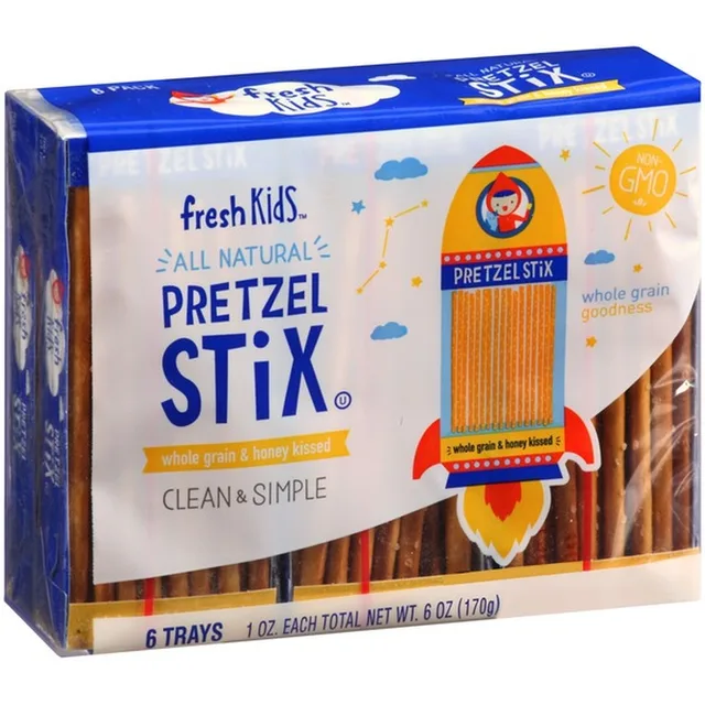 Pretzel stix trays by Fresh Kids - Tier B kids snack
