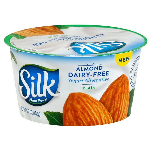Almondmilk Yogurt Alternative — Plain by Silk - Tier B kids snack