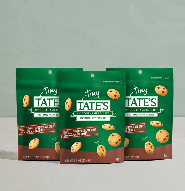 Tiny Tate's Chocolate Chip Cookies by Tate's Bake Shop - Tier E kids snack