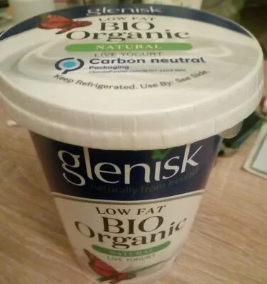 Low Fat Bio Organic Natural Live Yogurt by Glenisk - Tier B kids snack