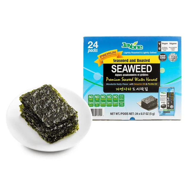 Sea Crisps Seaweed Nori Snack by Jayone Foods - Tier C kids snack