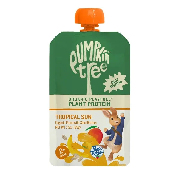 100% pure fruit snack by Peter Rabbit Organics - Tier E kids snack