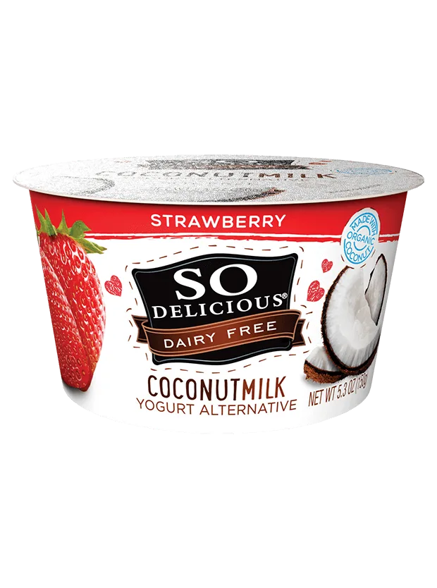 Strawberry Coconutmilk Yogurt by So Delicious - Tier E kids snack